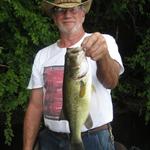 Dave Smith with a prize catch